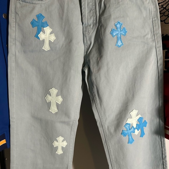 Chrome Hearts x Drake Certified Lover Boy Vintage Jeans - Size 34 - Picture 3 of 8